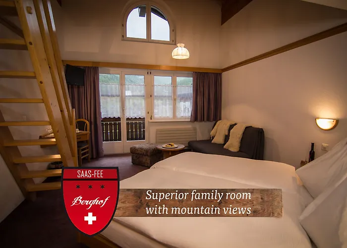 Bed and Breakfast Berghof Garni - The Dom Collection Saas Fee