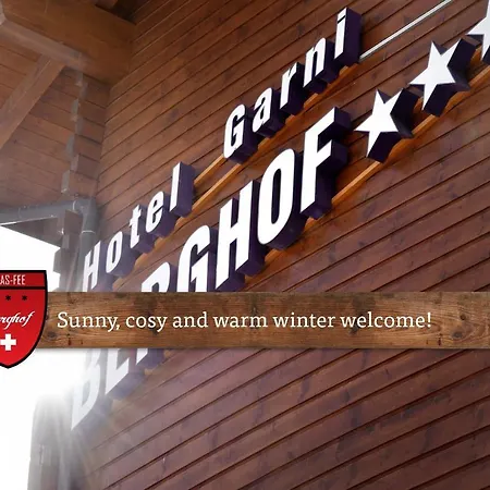 Berghof Garni - The Dom Collection 3* Saas-Fee